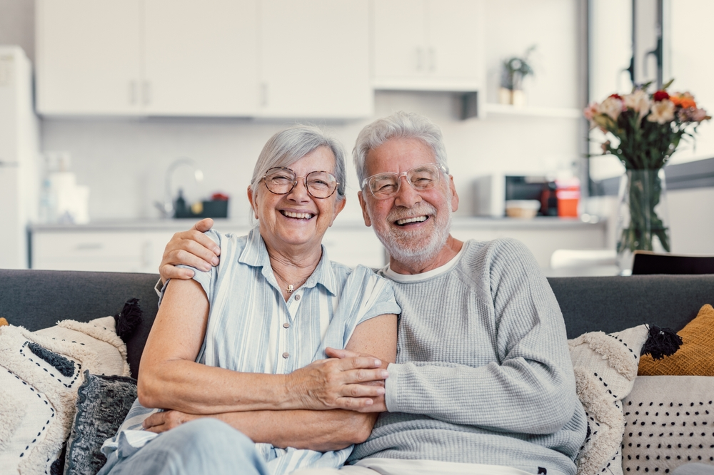 Happy Couple recieving their age pension | Swoosh Finance