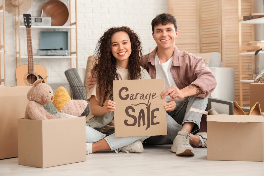 Have a garage sale and sell your finished arts and crafts creations | Swoosh Finance