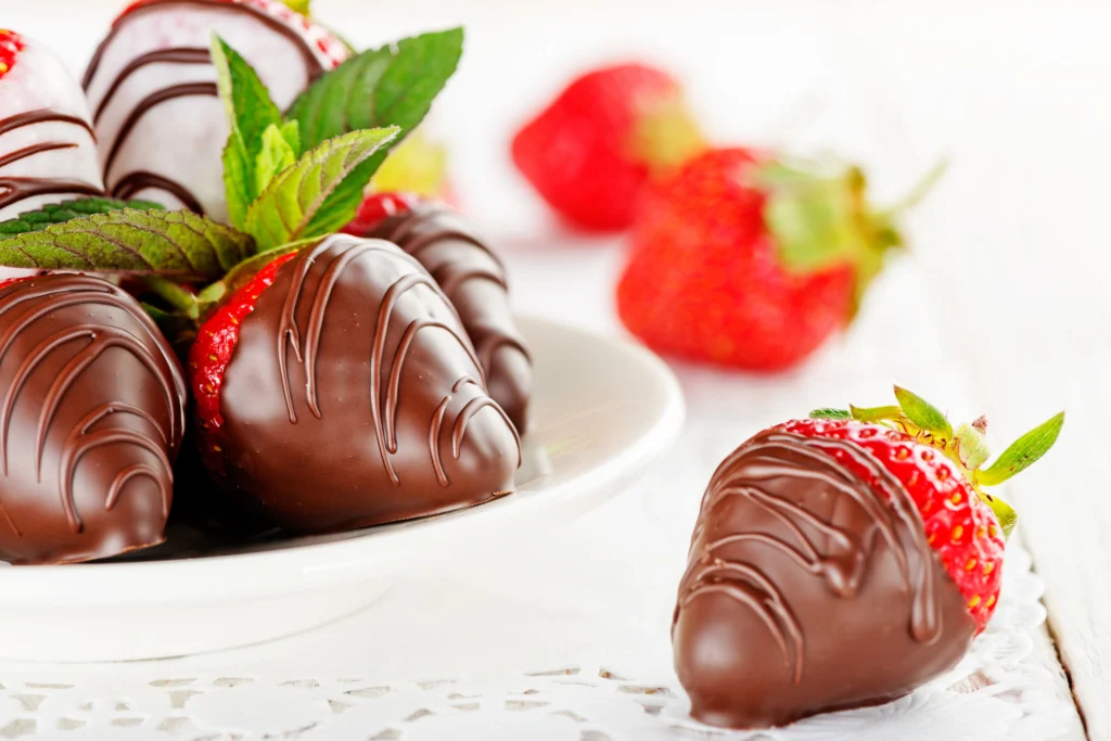 Chocoloate covered strawberries | Swoosh Finance